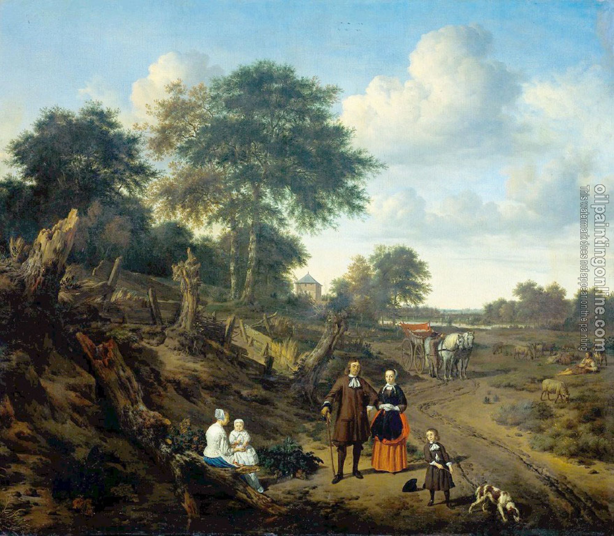 Velde, Adriaen van de - Family